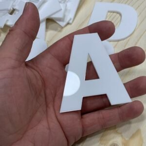 Acrylic Solid Letter